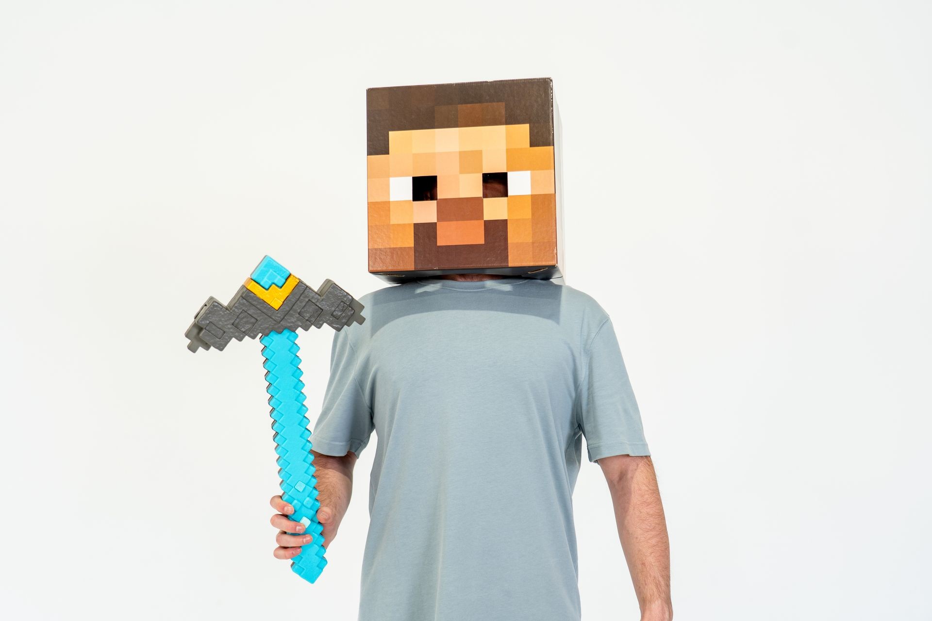 Book Minecraft Steve for kids birthday party entertainment Adelaide